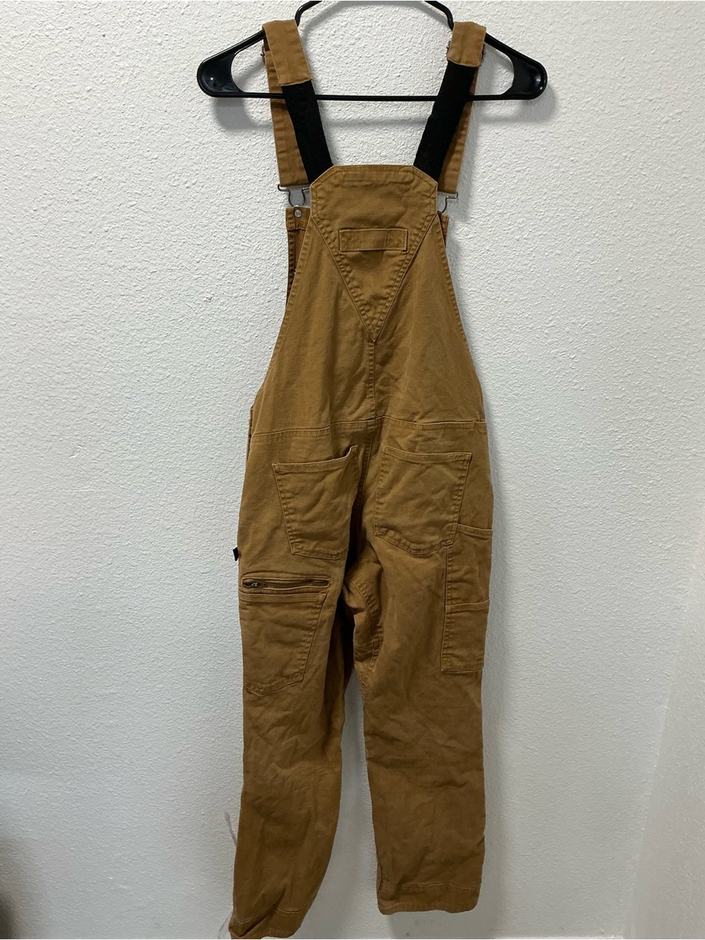 Kids' Dovetail Tan Canvas Overalls - Picture 5 of 7